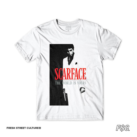 Scarface Movie Poster White Tee