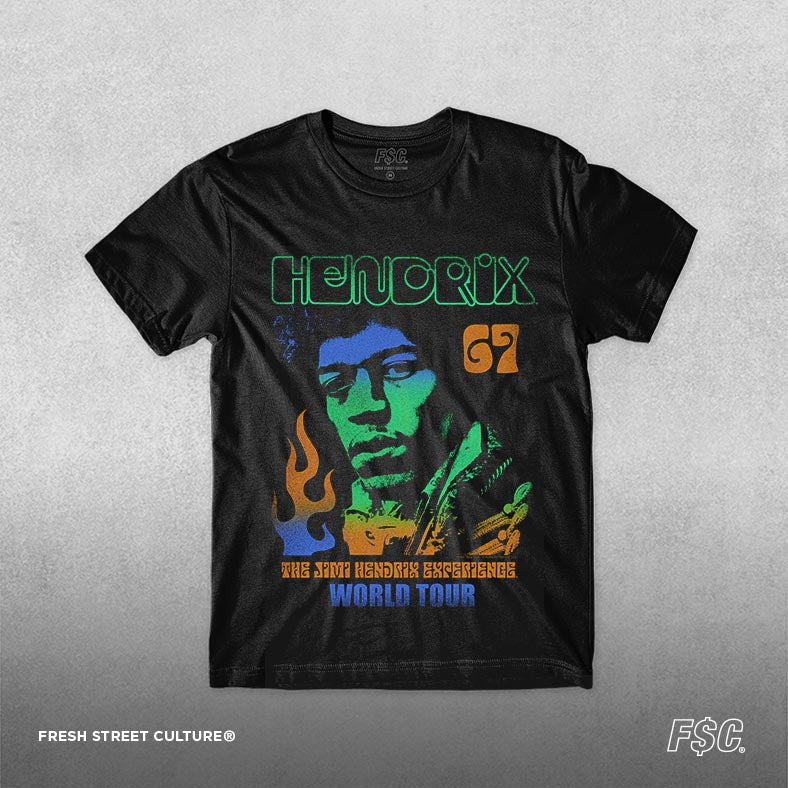 Jimi Hendrix / '67 World Tour Tee