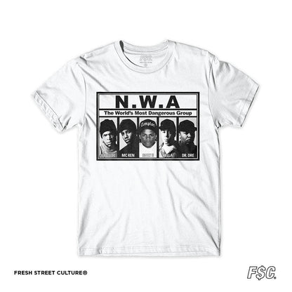 NWA White Tee