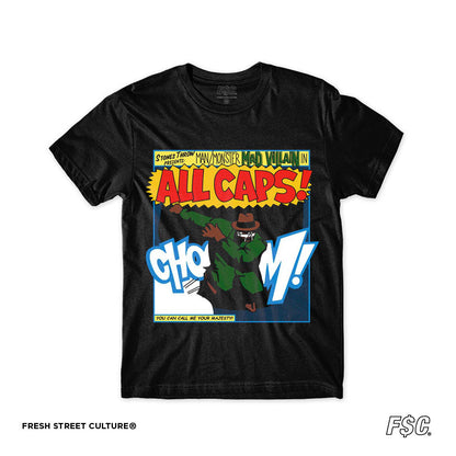 MF Doom / All Caps T-Shirt