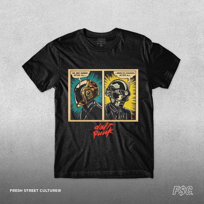 Daft Punk / Retro Comic Art Tee