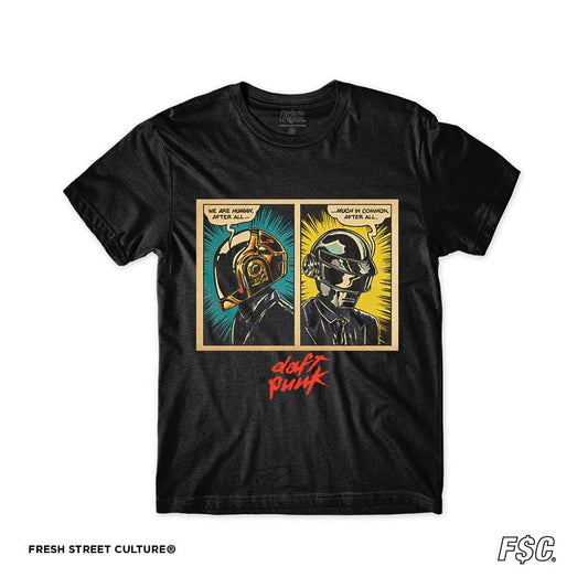 Daft Punk / Retro Comic Art Tee