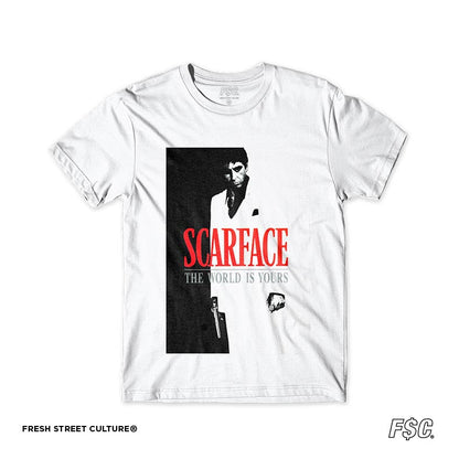 Scarface Movie Poster White Tee