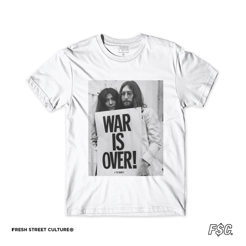 John Lennon & Yoko Ono / War Is Over Tee