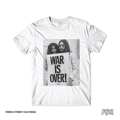 John Lennon & Yoko Ono / War Is Over Tee
